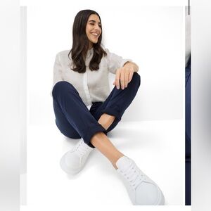 Brax Sidney Pant in Navy Blue 5 Pocket 29/32